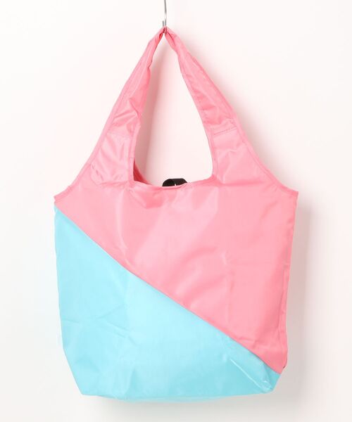 FOUND GOOD（ファウンドグッド）の「ホレイマルシェバッグ（エコバッグ/サブバッグ・レディース・ベージュ/ネイビー/グレー系/ピンク系・FREE）」の5枚目の写真