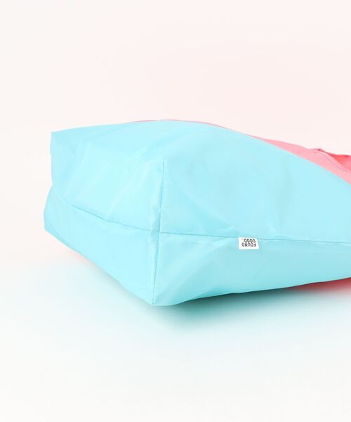 FOUND GOOD（ファウンドグッド）の「ホレイマルシェバッグ（エコバッグ/サブバッグ・レディース・ベージュ/ネイビー/グレー系/ピンク系・FREE）」の6枚目の写真