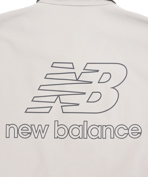 NEW BALANCE（ニューバランス）の「コーチシャツ（シャツ/ブラウス・メンズ・グレイッシュベージュ/ブラック/パープル・XX-LARGE/X-LARGE/LARGE/MEDIUM/SMALL）」の19枚目の写真