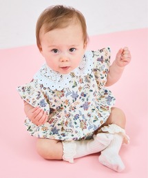 pairmanon（ペアマノン）の「【ベビー】レース襟ロンパース（ロンパース）」