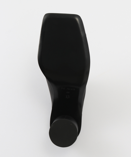 AP STUDIO（エーピーストゥディオ）の「【ST.AGNI/セントアグニ】Cylinder Heel（サンダル・レディース・ブラック・36）」の7枚目の写真