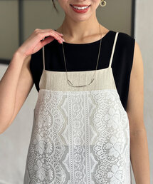 Chez toi | 前後2WAYフレンチスリーブニットプルオーバー(ニット/セーター)