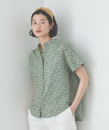 LA MARINE FRANCAISE（マリン フランセーズ）の「リバティプリントバンドカラーシャツ（シャツ/ブラウス）」