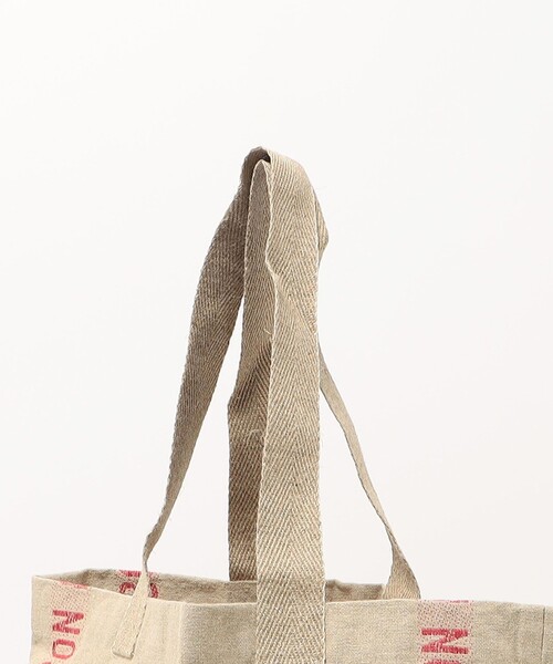 Steven Alan（スティーブンアラン）の「＜Charvet Editions＞ Bon Appetit TOTE BAG/バッグ（トートバッグ・メンズ・ブラック/レッド・FREE）」の6枚目の写真