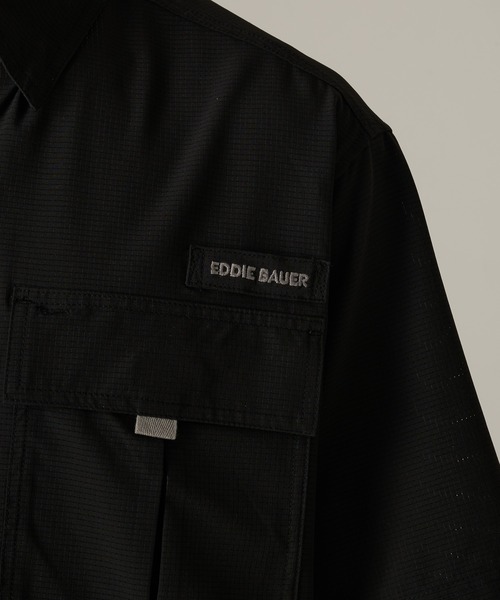 Eddie Bauer(エディーバウアー)の「ガイド 半袖 シャツ(シャツ/ブラウス・メンズ・ブルーグレー/チャコール/ブラック・L/M/XXL/XL/S)」の14枚目の写真