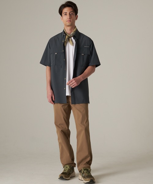 Eddie Bauer(エディーバウアー)の「ガイド 半袖 シャツ(シャツ/ブラウス・メンズ・ブルーグレー/チャコール/ブラック・L/M/XXL/XL/S)」の4枚目の写真