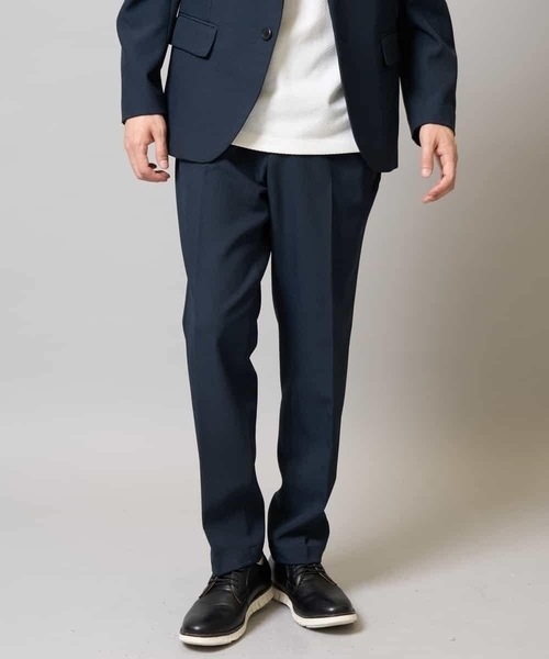 a.v.v（アーヴェヴェ）の「【洗濯機で洗える/ストレッチ】メランジストレッチイージースラックス（その他パンツ・メンズ・グレー/ネイビー・48/50/46）」の17枚目の写真