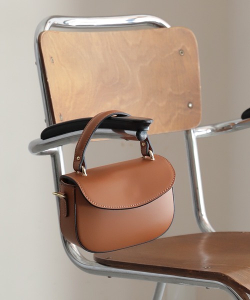 NOMBRE IMPAIR（ノンブルアンペール）の「【Antonello Masi】ミニハンドBAG（ハンドバッグ・レディース・ブラウン/ボルドー・FREE）」の2枚目の写真
