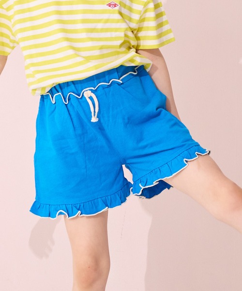 Life Support Products（ライフサポートプロダクツ）の「フリルカットショートパンツ（その他パンツ・キッズ・ブラウン/ピンク/ブルー/ライトグレー/ライトグリーン/チャコール・120/80/130/95/140/150/90/100/110）」の6枚目の写真