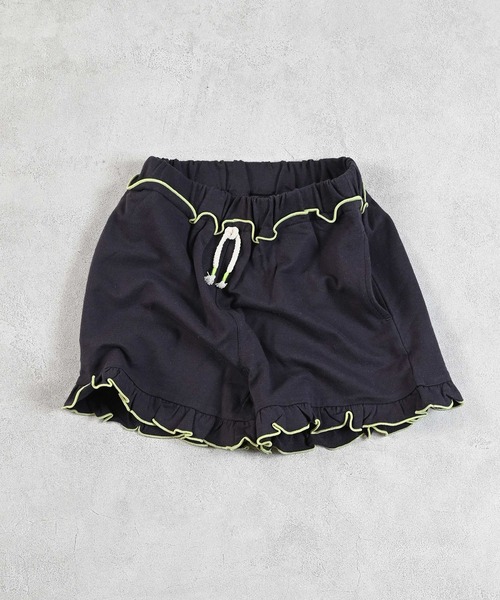 Life Support Products（ライフサポートプロダクツ）の「フリルカットショートパンツ（その他パンツ・キッズ・ブラウン/ピンク/ブルー/ライトグレー/ライトグリーン/チャコール・120/80/130/95/140/150/90/100/110）」の3枚目の写真