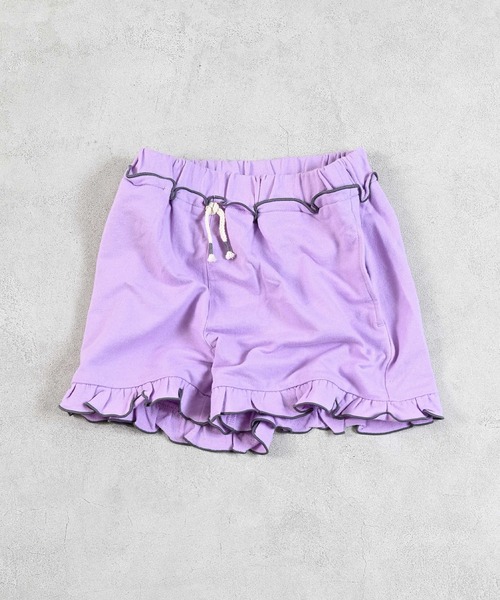 Life Support Products（ライフサポートプロダクツ）の「フリルカットショートパンツ（その他パンツ・キッズ・ブラウン/ピンク/ブルー/ライトグレー/ライトグリーン/チャコール・120/80/130/95/140/150/90/100/110）」の7枚目の写真