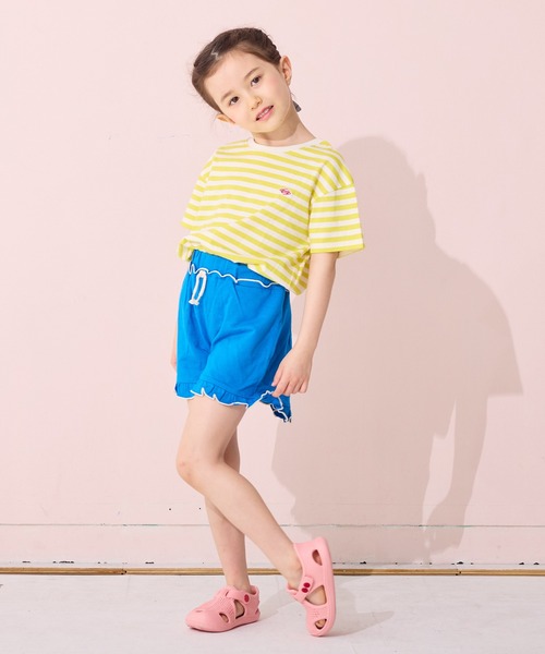 Life Support Products（ライフサポートプロダクツ）の「フリルカットショートパンツ（その他パンツ・キッズ・ブラウン/ピンク/ブルー/ライトグレー/ライトグリーン/チャコール・120/80/130/95/140/150/90/100/110）」の16枚目の写真