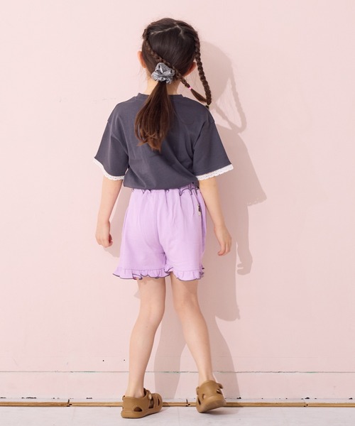Life Support Products（ライフサポートプロダクツ）の「フリルカットショートパンツ（その他パンツ・キッズ・ブラウン/ピンク/ブルー/ライトグレー/ライトグリーン/チャコール・120/80/130/95/140/150/90/100/110）」の11枚目の写真