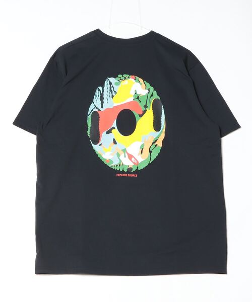 THE NORTH FACE(ザノースフェイス)の「ザ ノース フェイス THE NORTH FACE S/S ES Circulation Tee_ショートスリーブイーエスサーキュレーションティー(Tシャツ/カットソー・メンズ・ブラック/ホワイト/グレー・M/L/LL/S)」の5枚目の写真