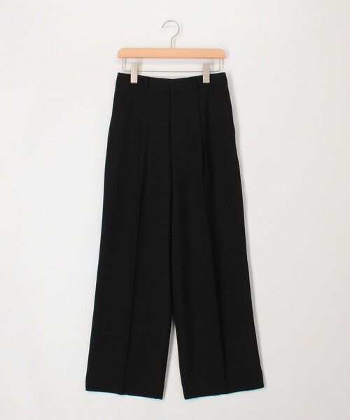 NOLLEY'S LIGHT(ノーリーズライト)の「《セットアップ対応》UVカットライトツイル セミワイドパンツ(その他パンツ・レディース・ブラック/ネイビー/ベージュ・36/38)」の2枚目の写真