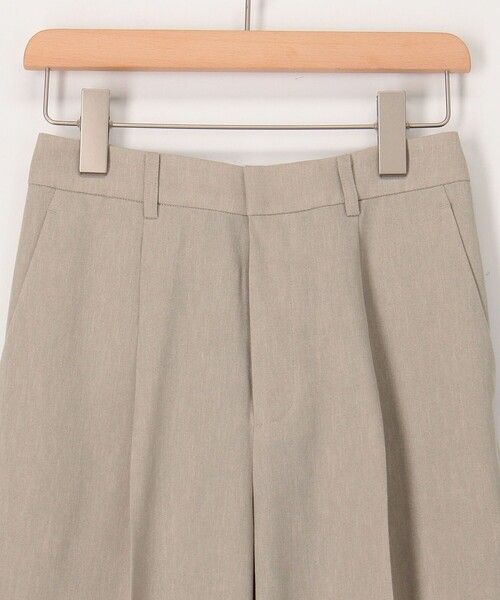 NOLLEY'S LIGHT(ノーリーズライト)の「《セットアップ対応》UVカットライトツイル セミワイドパンツ(その他パンツ・レディース・ブラック/ネイビー/ベージュ・36/38)」の4枚目の写真