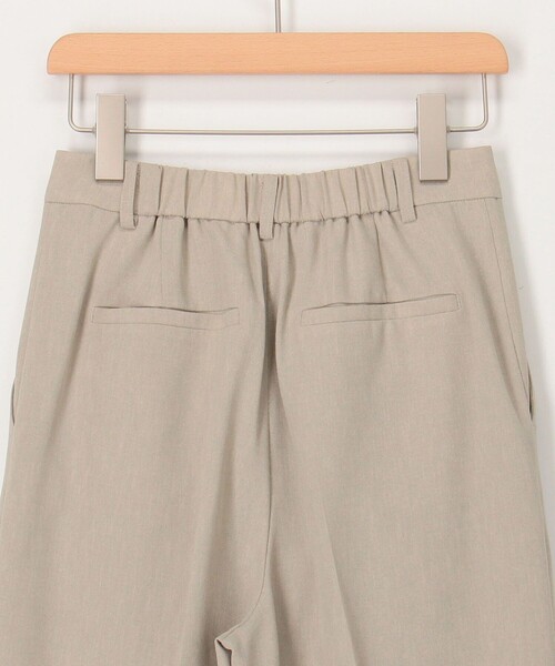 NOLLEY'S LIGHT(ノーリーズライト)の「《セットアップ対応》UVカットライトツイル セミワイドパンツ(その他パンツ・レディース・ブラック/ネイビー/ベージュ・36/38)」の9枚目の写真