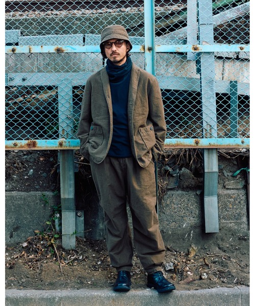 wjk（ダヴルジェイケイ）の「vintage bucket hat（キャップ・メンズ・チャコールグレー/ブラック/ダークカーキ・FREE）」の10枚目の写真