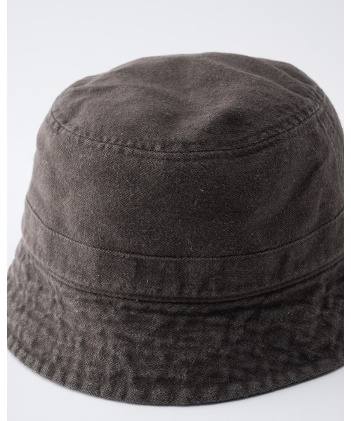 wjk（ダヴルジェイケイ）の「vintage bucket hat（キャップ・メンズ・チャコールグレー/ブラック/ダークカーキ・FREE）」の17枚目の写真