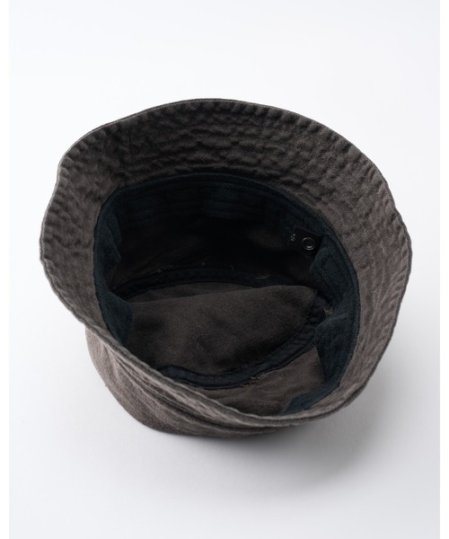 wjk（ダヴルジェイケイ）の「vintage bucket hat（キャップ・メンズ・チャコールグレー/ブラック/ダークカーキ・FREE）」の19枚目の写真