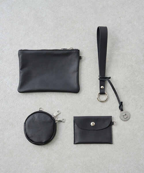 BEARDSLEY(ビアズリー)の「《MARCO MASI》3連マルチショルダーバッグ(ポーチ・レディース・ブラック/アイボリー・FREE)」の12枚目の写真