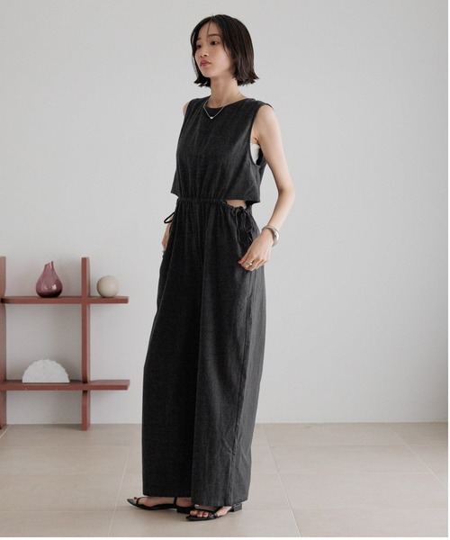 LOWRYS FARM｜バックリボンオールインワン | Rakuten Fashion