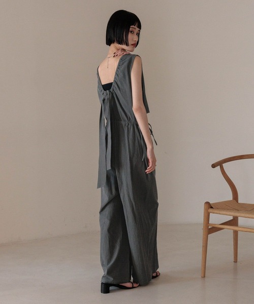 セール】バックリボンオールインワン 323525（サロペット