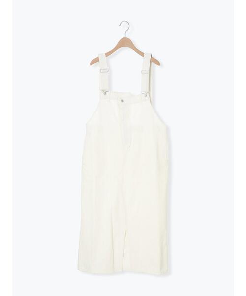 SM2(エスエムツー)の「アシメサロペットジャンスカ(ワンピース・レディース・カーキ/サックスブルー/オフホワイト/ネイビー・F)」の16枚目の写真