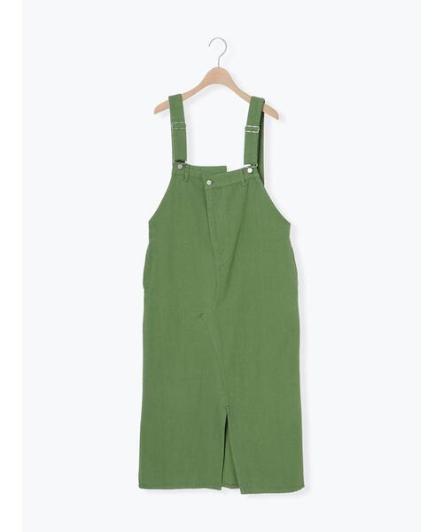 SM2(エスエムツー)の「アシメサロペットジャンスカ(ワンピース・レディース・カーキ/サックスブルー/オフホワイト/ネイビー・F)」の19枚目の写真