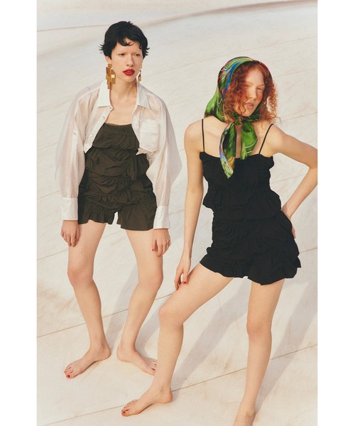 IRREGULAR SHIRRING SHORT PT（その他パンツ）｜OMMO（オーエム