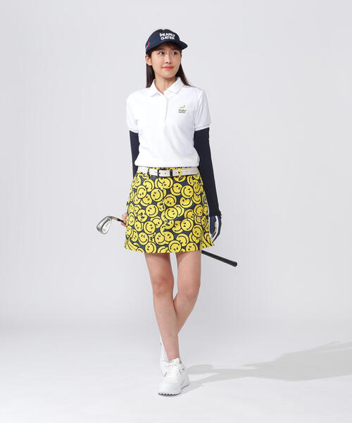 PEARLY GATES（パーリーゲイツ）の「【PEARLY GATES】【PG BODY】N/ベア天竺リップ長袖Uネックカットソー (LADIES)（Tシャツ/カットソー・レディース・ホワイト/ネイビー・SMALL/MEDIUM/LARGE）」の9枚目の写真