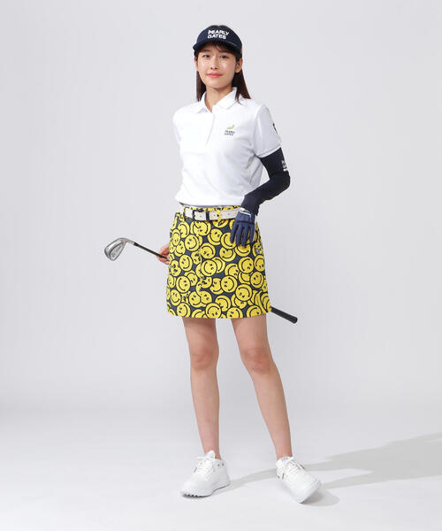 PEARLY GATES（パーリーゲイツ）の「【PEARLY GATES】【PG BODY】N/ベア天竺リップ長袖Uネックカットソー (LADIES)（Tシャツ/カットソー・レディース・ホワイト/ネイビー・SMALL/MEDIUM/LARGE）」の10枚目の写真