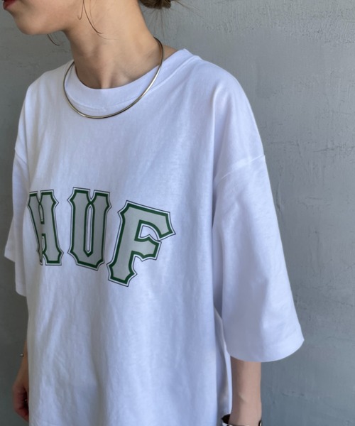 HUF（ハフ）の「[HUF/ハフ] GIANT ショートスリーブTシャツ（Tシャツ/カットソー・レディース・ホワイト/ブラック・M/L）」の14枚目の写真