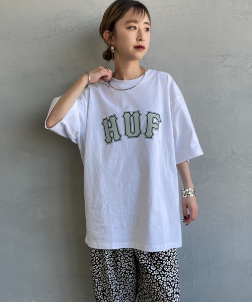 HUF（ハフ）の「[HUF/ハフ] GIANT ショートスリーブTシャツ（Tシャツ/カットソー・レディース・ホワイト/ブラック・M/L）」の11枚目の写真