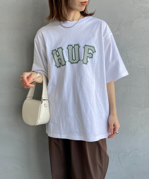 HUF（ハフ）の「[HUF/ハフ] GIANT ショートスリーブTシャツ（Tシャツ/カットソー・レディース・ホワイト/ブラック・M/L）」の20枚目の写真