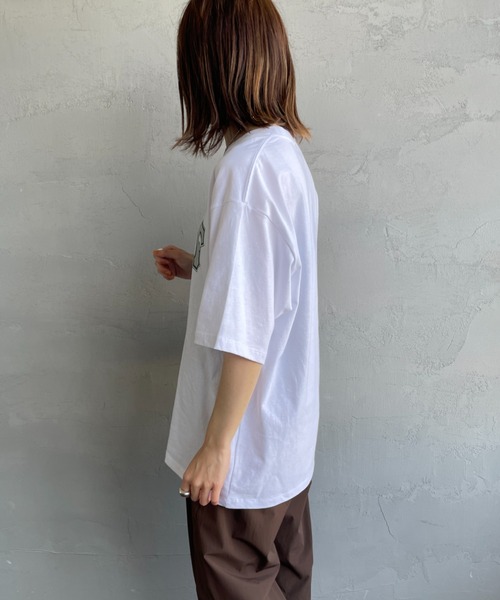 HUF（ハフ）の「[HUF/ハフ] GIANT ショートスリーブTシャツ（Tシャツ/カットソー・レディース・ホワイト/ブラック・M/L）」の21枚目の写真