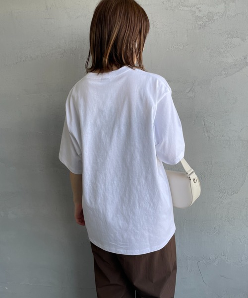 HUF（ハフ）の「[HUF/ハフ] GIANT ショートスリーブTシャツ（Tシャツ/カットソー・レディース・ホワイト/ブラック・M/L）」の22枚目の写真