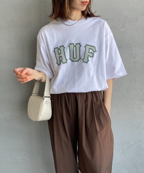 HUF（ハフ）の「[HUF/ハフ] GIANT ショートスリーブTシャツ（Tシャツ/カットソー・レディース・ホワイト/ブラック・M/L）」の16枚目の写真