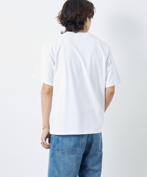 HUF ハフ ジャイアントショートスリーブクルーネック半袖Tシャツ HUF ハフ ジャイアントショートスリーブTシャツ GIANT S/S TEE