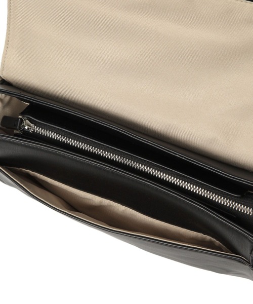 BAYFLOW（ベイフロー）の「[500mlのペットボトルが入る]レオパードボディバッグ（ショルダーバッグ・レディース・アイボリー/ブラック・FREE）」の14枚目の写真