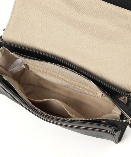 BAYFLOW（ベイフロー）の「[500mlのペットボトルが入る]レオパードボディバッグ（ショルダーバッグ・レディース・アイボリー/ブラック・FREE）」の15枚目の写真