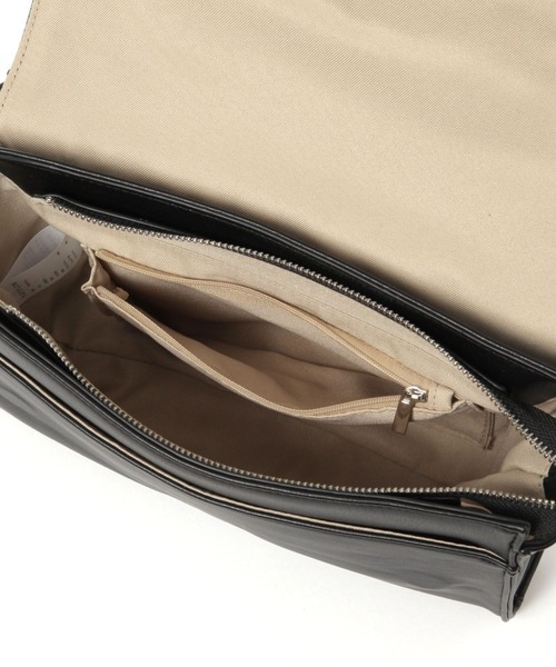 BAYFLOW（ベイフロー）の「[500mlのペットボトルが入る]レオパードボディバッグ（ショルダーバッグ・レディース・アイボリー/ブラック・FREE）」の16枚目の写真