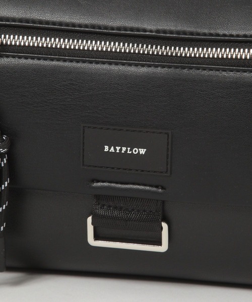 BAYFLOW（ベイフロー）の「[500mlのペットボトルが入る]レオパードボディバッグ（ショルダーバッグ・レディース・アイボリー/ブラック・FREE）」の17枚目の写真