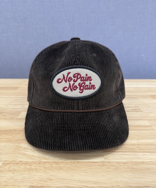 MRFATMAN（ミスターファットマン）の「CORDUROY WAPPEN BB CAP（キャップ・メンズ・ブラウン/ブラック/アイボリー/ブルー・M/L）」の12枚目の写真