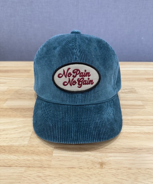 MRFATMAN（ミスターファットマン）の「CORDUROY WAPPEN BB CAP（キャップ・メンズ・ブラウン/ブラック/アイボリー/ブルー・M/L）」の13枚目の写真