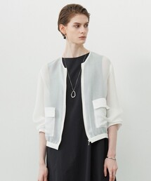 Ta/Peメッシュ ブルゾン