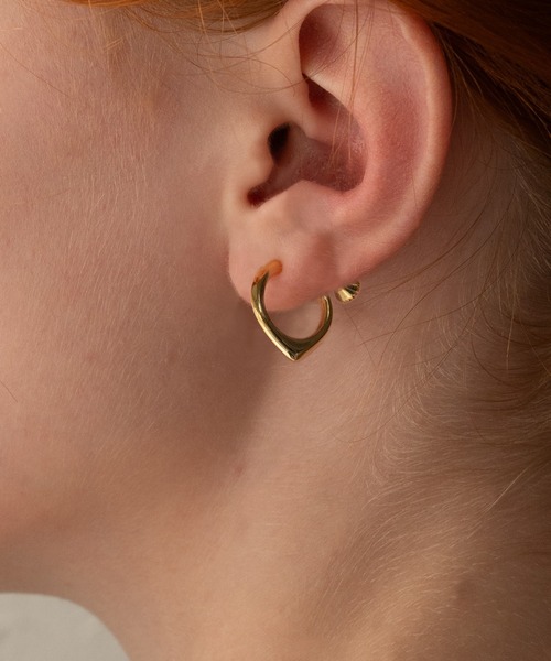 VATSURICA（バツリカ）の「〈VATSURICA〉メタル フープ イヤリング（イヤリング・レディース・ゴールド/シルバー・FREE）」の2枚目の写真