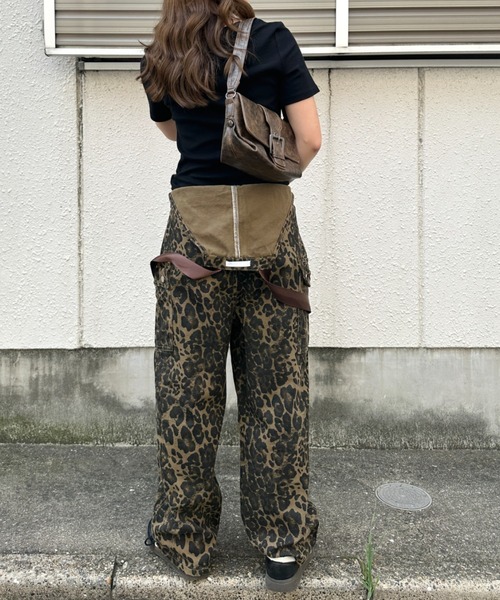 wears(ウェアーズ)の「レオパードオーバーシルエットオーバーオール(サロペット/オーバーオール・レディース・レオパード・FREE)」の10枚目の写真