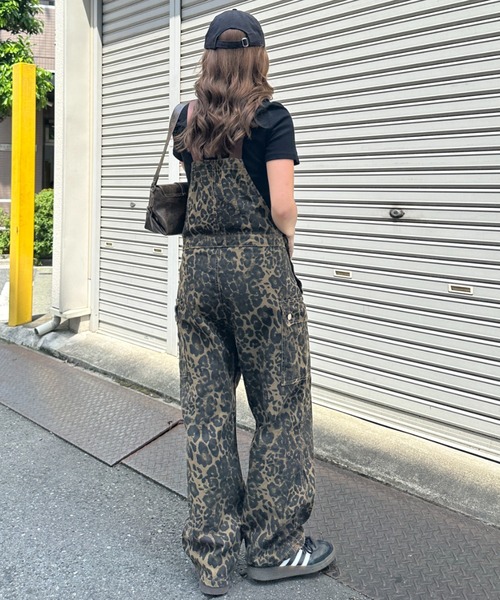 wears(ウェアーズ)の「レオパードオーバーシルエットオーバーオール(サロペット/オーバーオール・レディース・レオパード・FREE)」の4枚目の写真