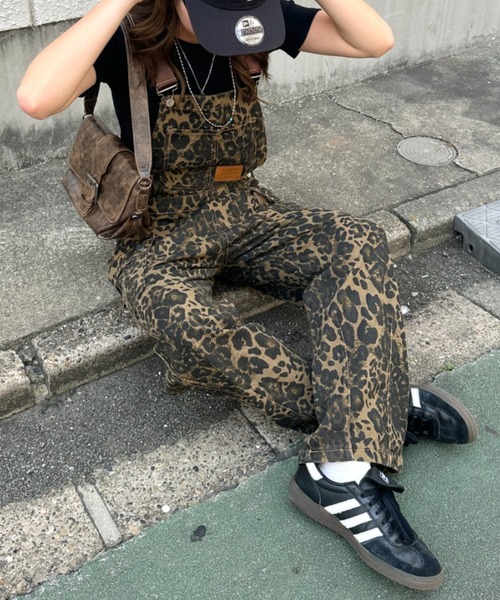 wears(ウェアーズ)の「レオパードオーバーシルエットオーバーオール(サロペット/オーバーオール・レディース・レオパード・FREE)」の15枚目の写真